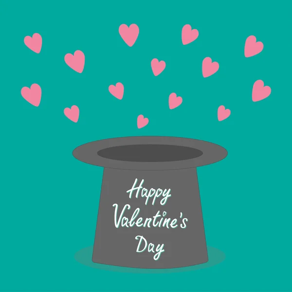 Tarjeta feliz día de San Valentín — Vector de stock