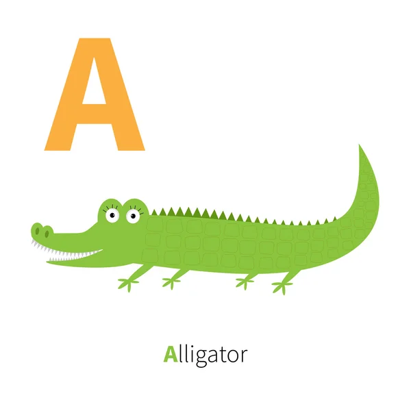 Alphabet letter A — Stock Vector