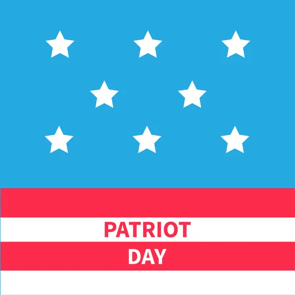 Patriot day card — Stock Vector