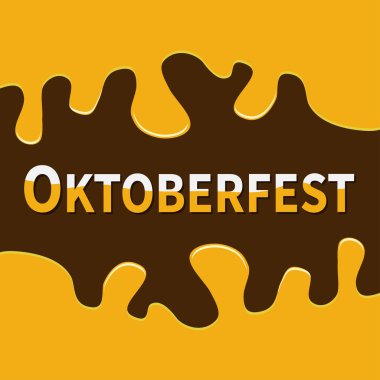 Oktoberfest bira arka plan