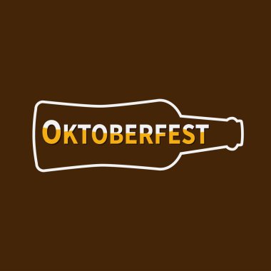 Oktoberfest bira şişesi
