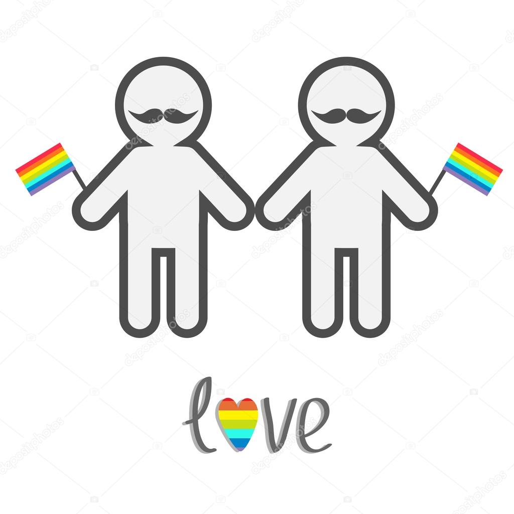 Gay marriage Pride symbol
