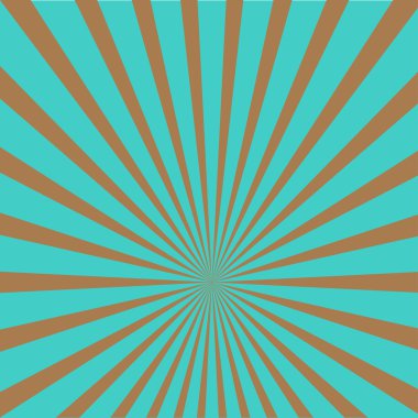 Sunburst ile ışık ışınları