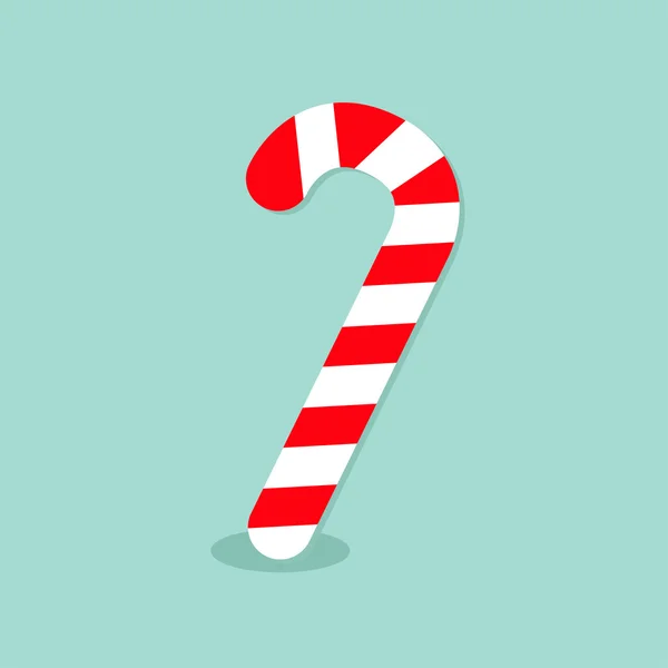 Merry Christmas Candy Cane. — Stock Vector