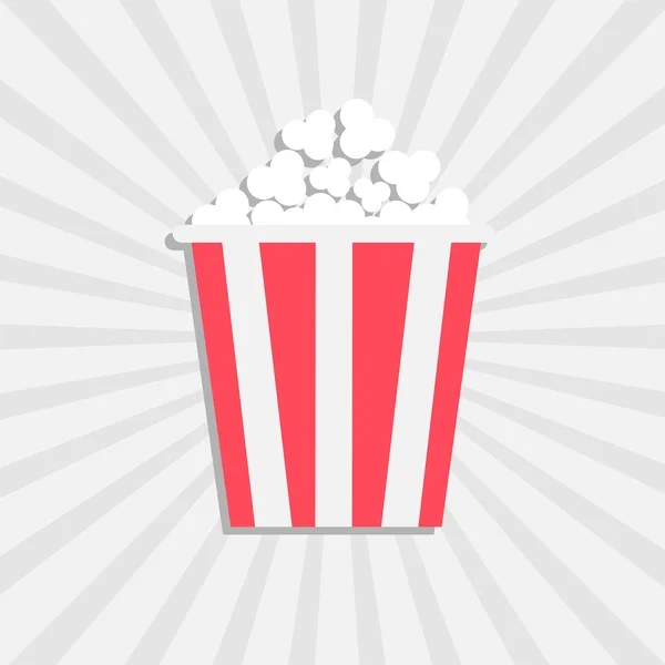 Popcorn. Cinema icon — ストックベクタ