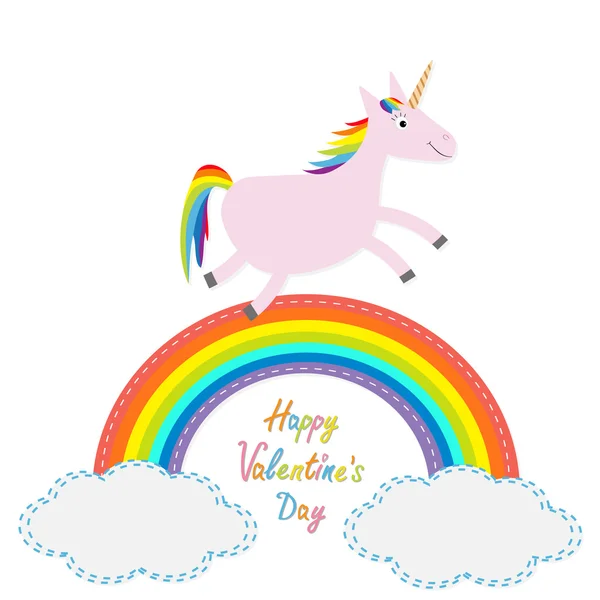 Happy Valentines Day Love card — Stock Vector