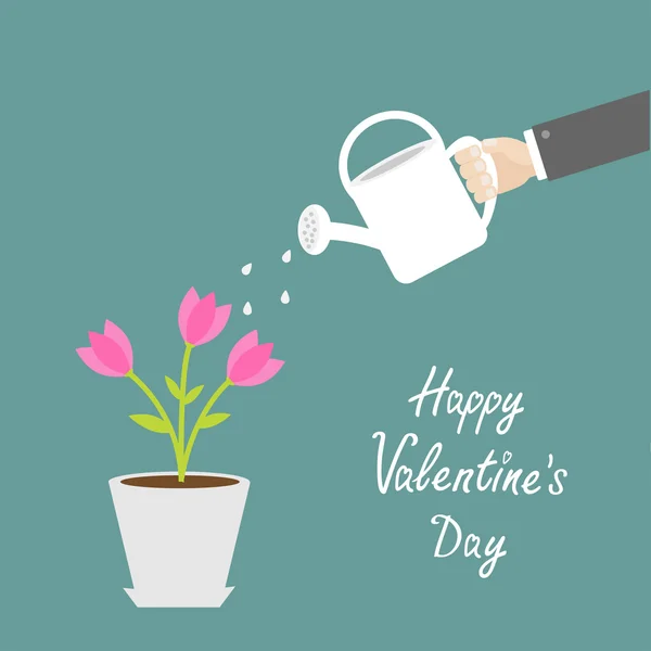 Happy Valentines Day card — Stock Vector