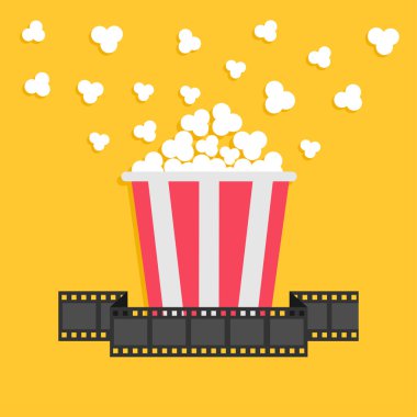 Patlamış mısır. Film Şerit şerit