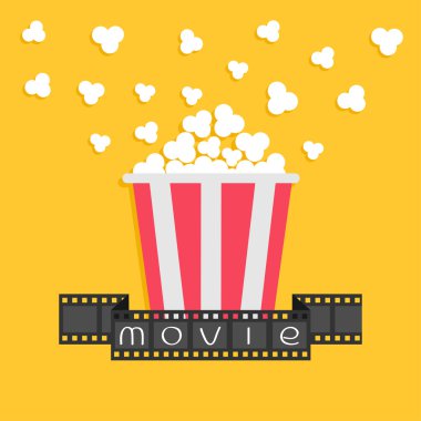 Patlamış mısır. Film Şerit şerit
