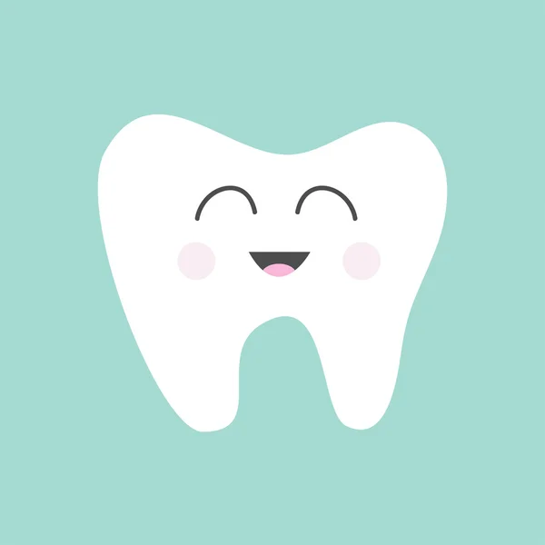 Tooth icon character — Stock Vector
