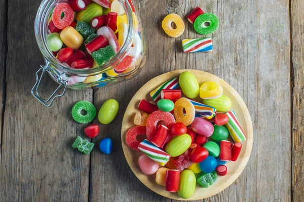 Goma de caramelo colorida —  Fotos de Stock