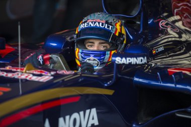 F1: Carlos Sainz Jr, takım Toro Rosso 