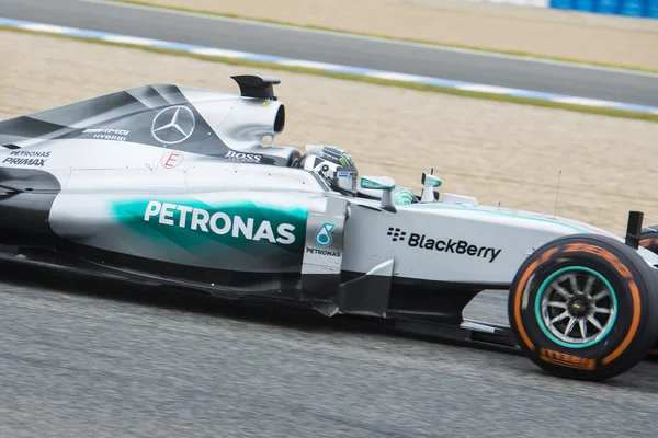 F1: Nico Rosberg, takım Mercedes — Stok fotoğraf