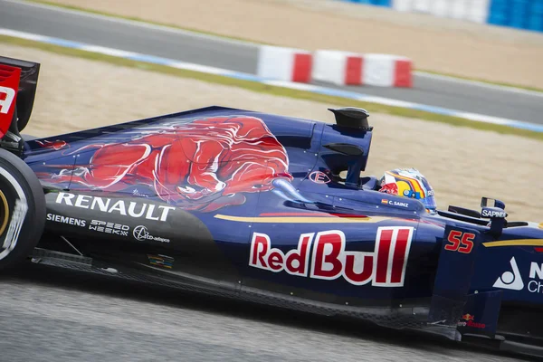 F1: Carlos Sainz Jr, týmu Toro Rosso — Stock fotografie