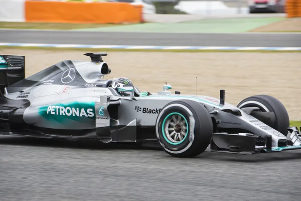 F1: Nico Rosberg, team Mercedes — Stock Photo, Image