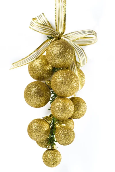 Golden Christmas Ornament — Stock Photo, Image