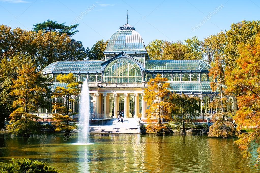 Madrid, Crystal Palace in Retiro park Stock Editorial Photo © kiko