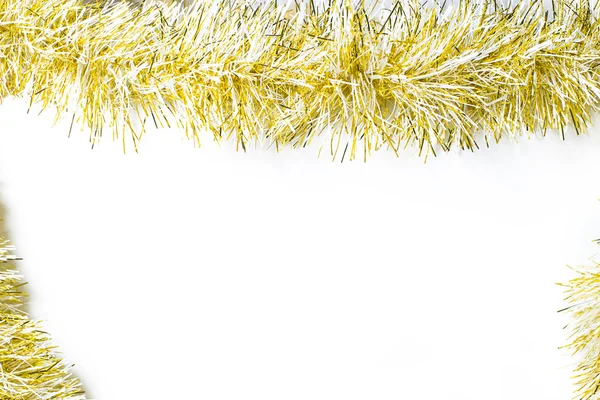 Background with golden garland, to insert text — Stock Photo, Image