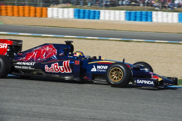 Fórmula 1 2015: Carlos Sainz Jr. — Fotografia de Stock