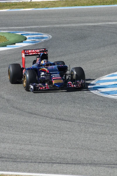 Formel 1 2015: carlos sainz jr — Stockfoto