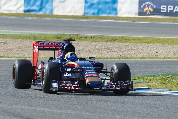 Formel 1 2015: carlos sainz jr — Stockfoto