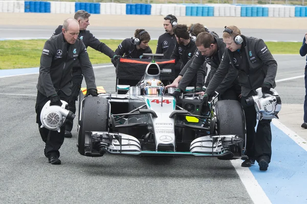 Fórmula 1: Lewis Hamilton — Fotografia de Stock