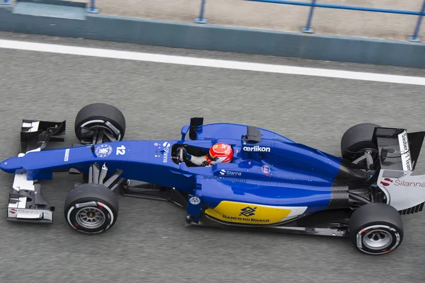 Fórmula 1: Felipe Nasr — Fotografia de Stock
