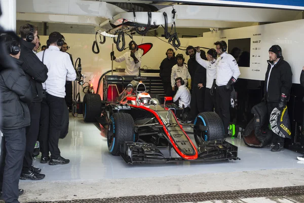 Formule 1 2015: Jenson Button — Stockfoto