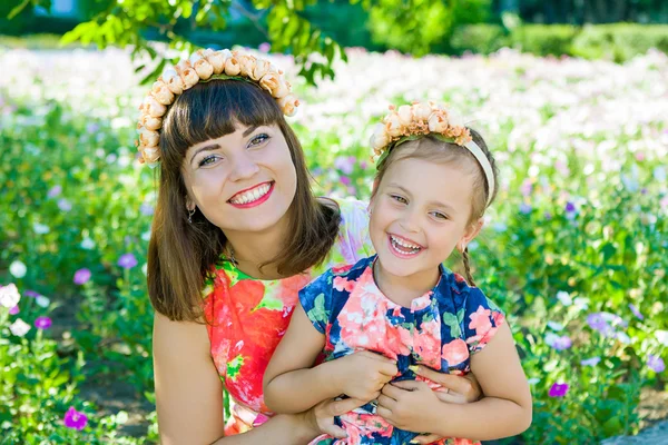 Mère et petite fille — Photo