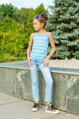 Güzel küçük kız.