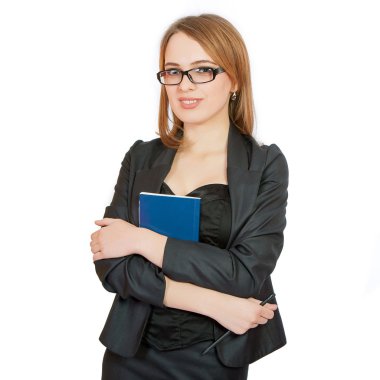 Güzel iş kadını.