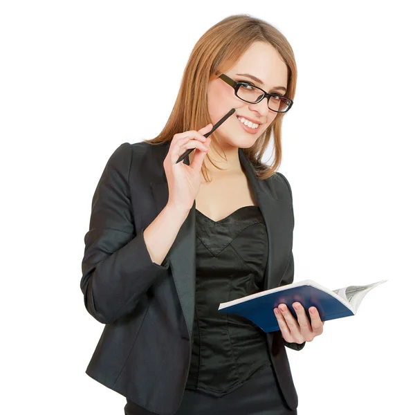 Beautiful business woman — Stock Photo, Image