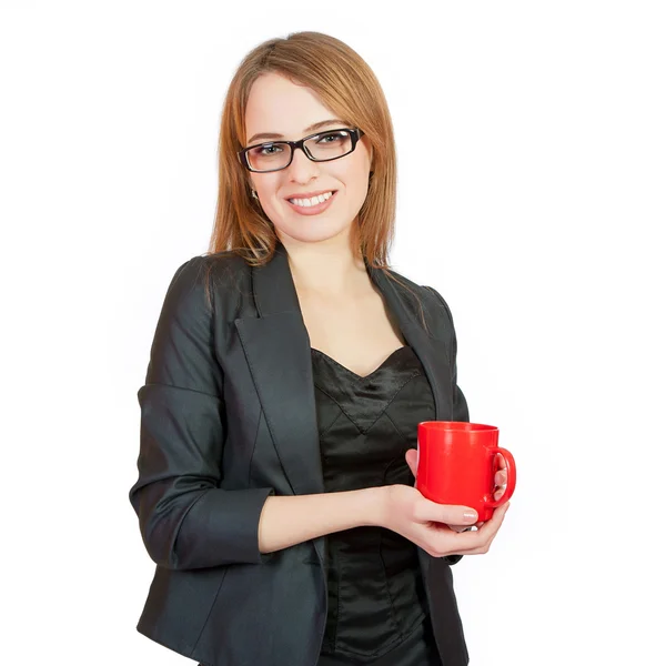 Beautiful business woman — Stock Photo, Image