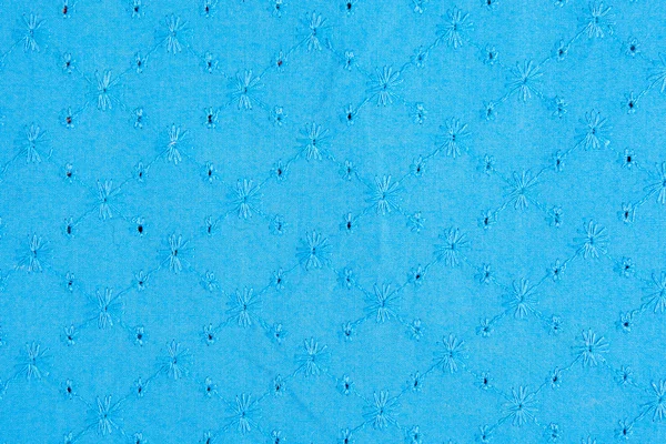Fundo tecido azul — Fotografia de Stock