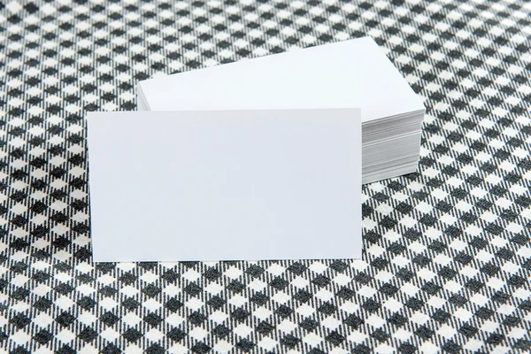 Photo of business cards.