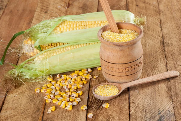 Sémola de maíz — Foto de Stock