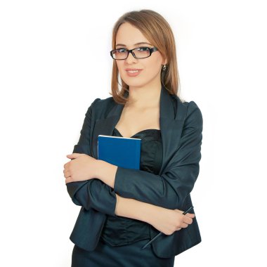 Güzel iş kadını.