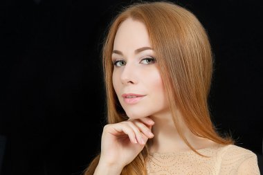 Güzel kadın portresi