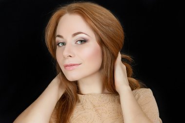 Güzel kadın portresi