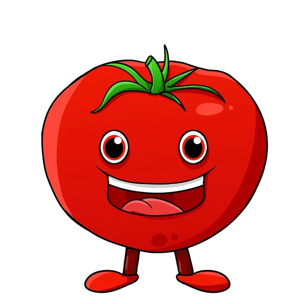 Vitaminler vardır kırmızı domates ve sağlıklı — Stok fotoğraf