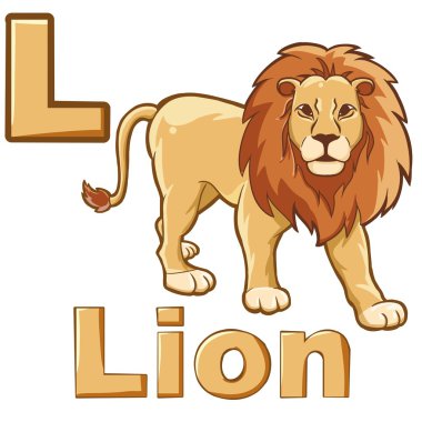 Aslan alfabeyi öğrenin