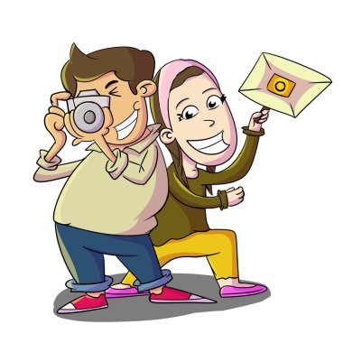 fotoğrafçı asistanı ile