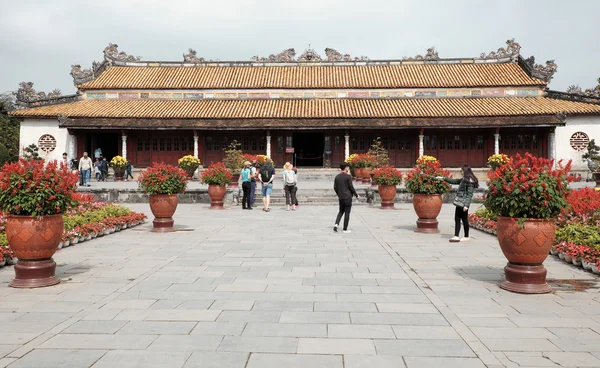 Nyans Citadel, kulturarv, Dai Noi, vietnam, ngo mon — Stockfoto