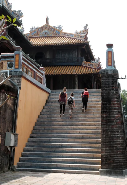 Cittadella di Hue, patrimonio culturale, Dai Noi, Vietnam, ngo mon — Foto Stock