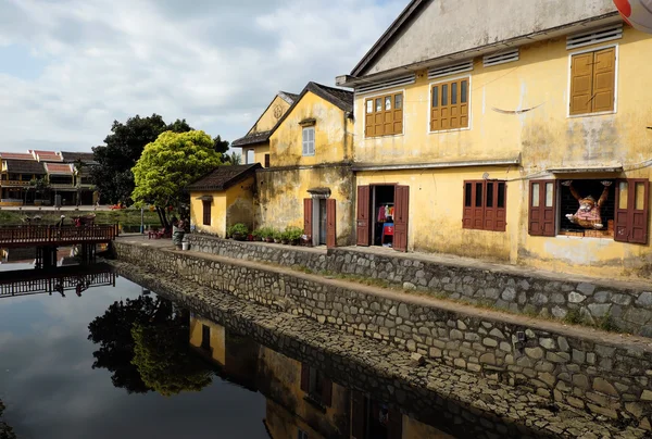 Hoi An, binnenstad Hoian, Vietnam reizen — Stockfoto