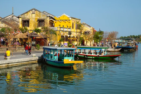 Travel hoian hoi an, vietnamesische Altstadt — Stockfoto