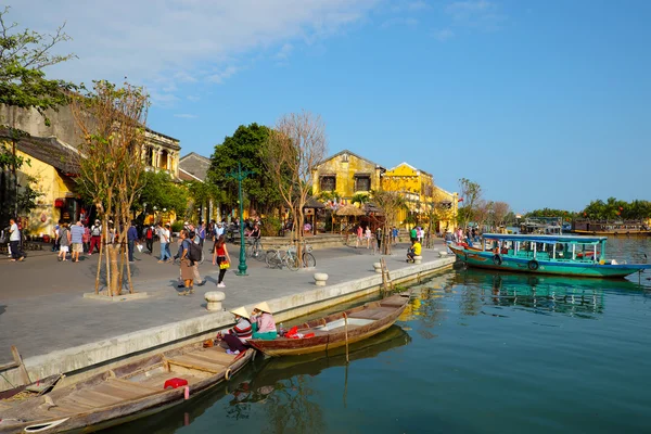 旅行惠安海，越南旧城 — 图库照片