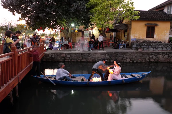 旅行惠安海，越南旧城 — 图库照片