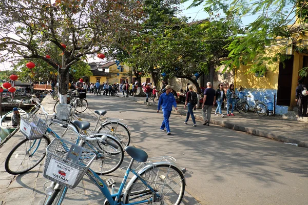 Podróży Hoian Hoi, Wietnam starego miasta — Zdjęcie stockowe