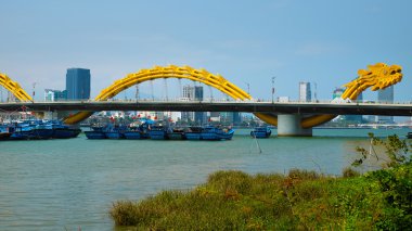 Dragon Köprüsü, Han Nehri, Da Nang, Vietnam